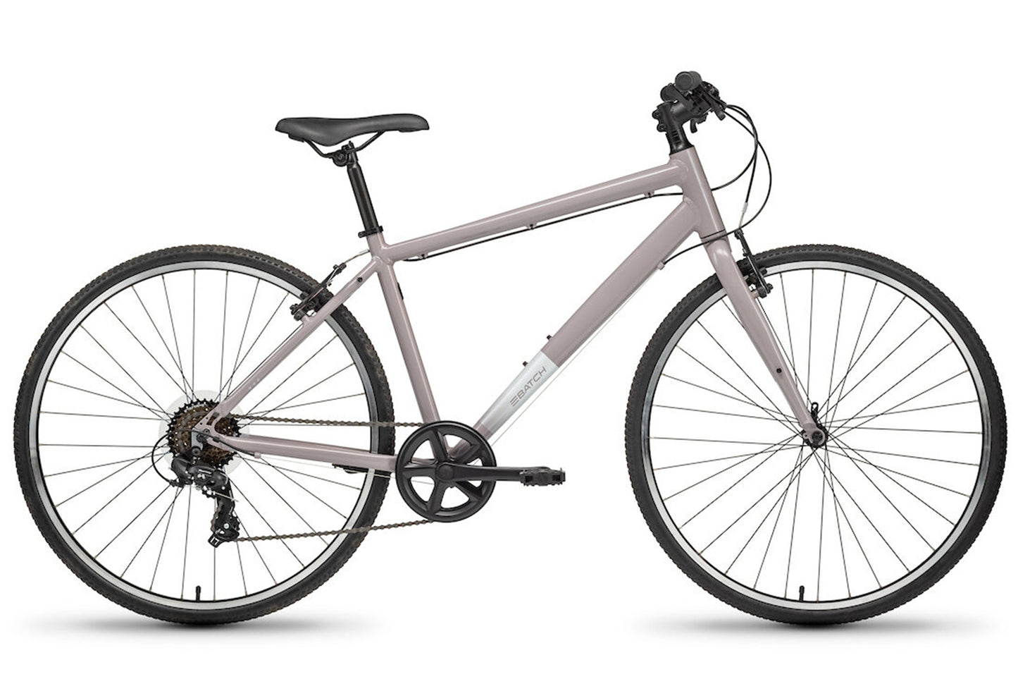 Batch Bicycles 700c Lifestyle Bike - Gloss Vapor Gray Gloss Vapor Gray X-Small 