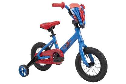 Batch Bicycles Marvel Spider-Man 12" Kids Bike - Blue Spider-Man  