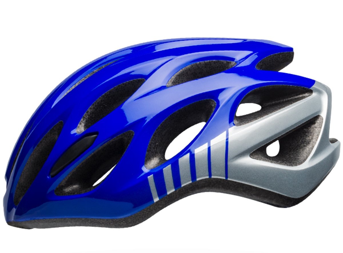 Bell Draft Road Helmet - Gloss Pacific-Silver Gloss Pacific - Silver One Size 