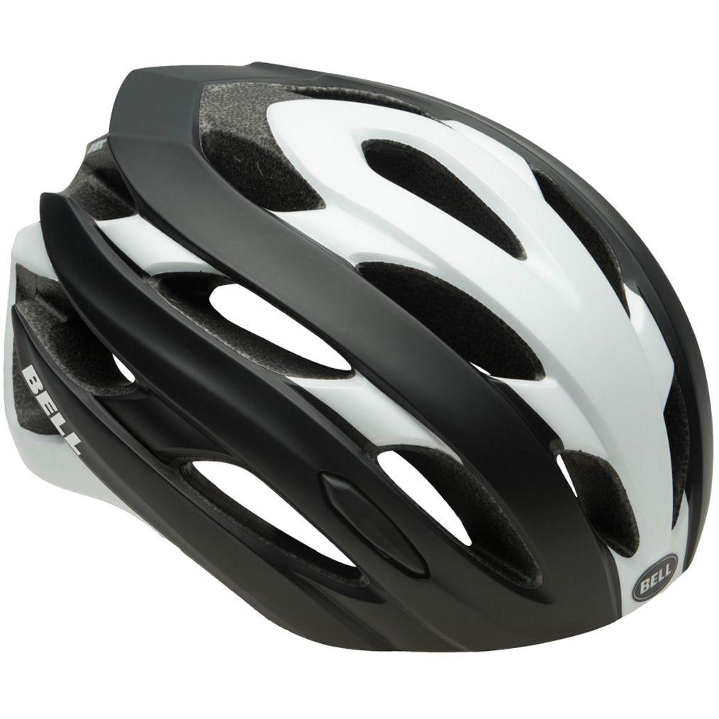 Bell Event Road Cycling Helmet - Matt Black-White Roadblock Matt Black - White Roadblock Small 