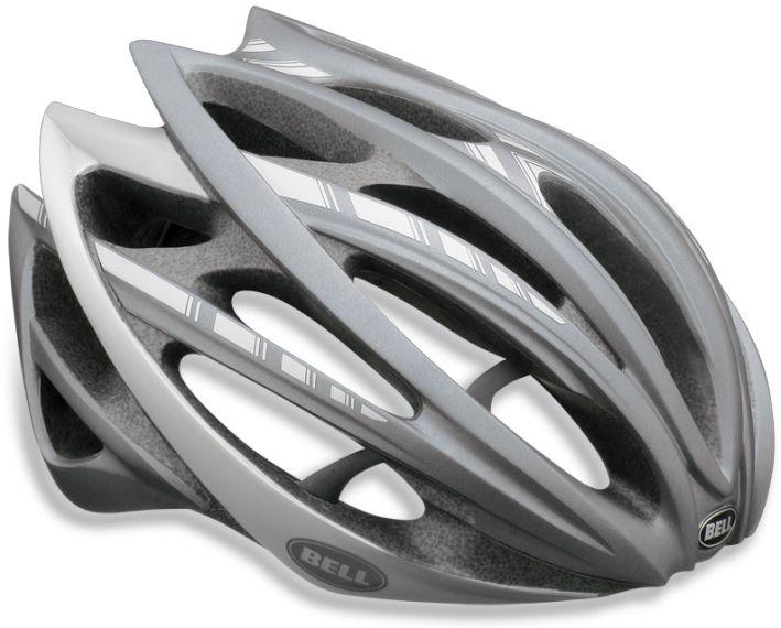 Bell Gage Road Helmet - Matt Titanium Stripes Matt Titanium Stripes Small 