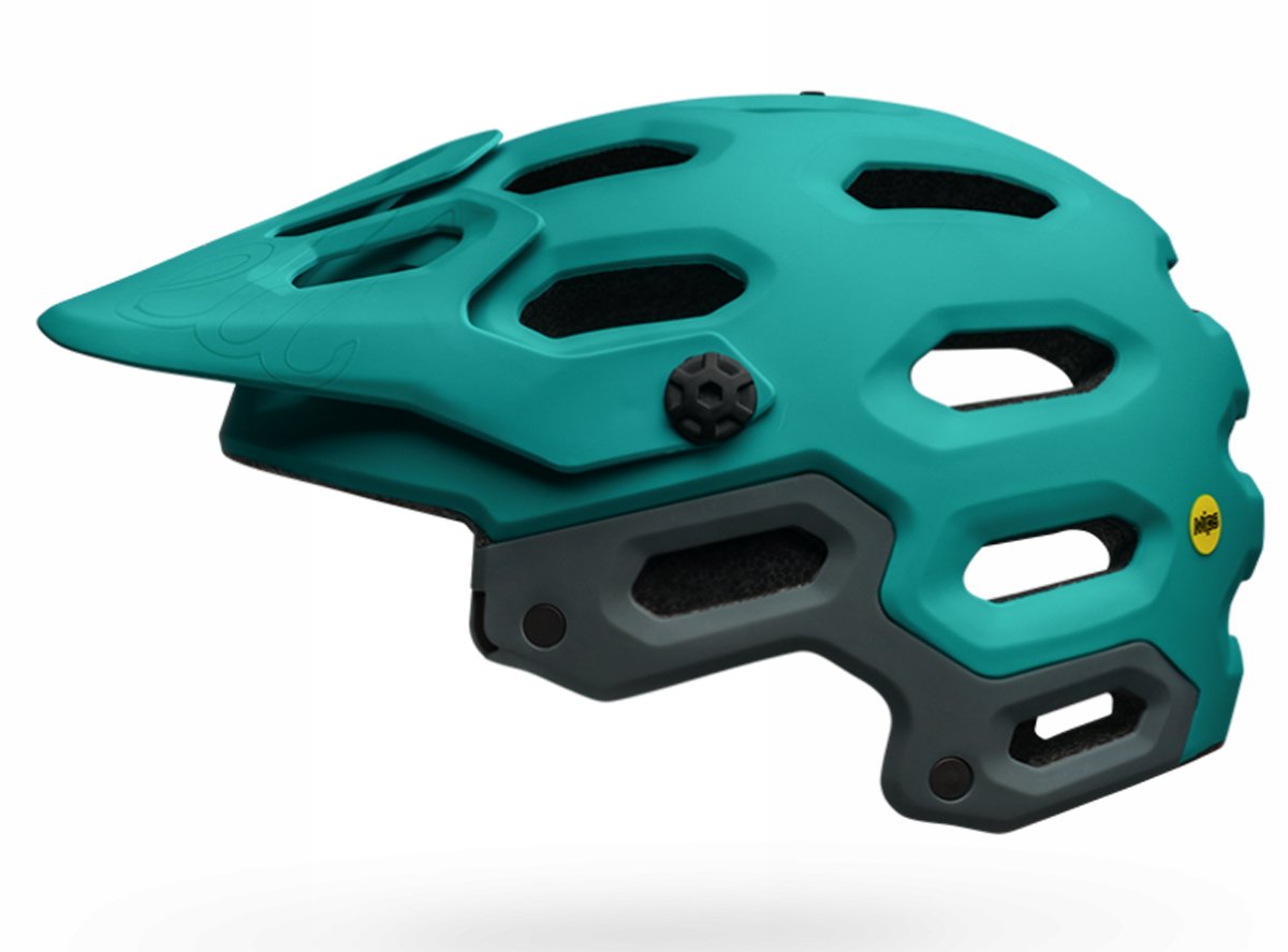 Bell Super 3 MIPS MTB Helmet - Womens - Matt Emerald Matt Emerald Small 