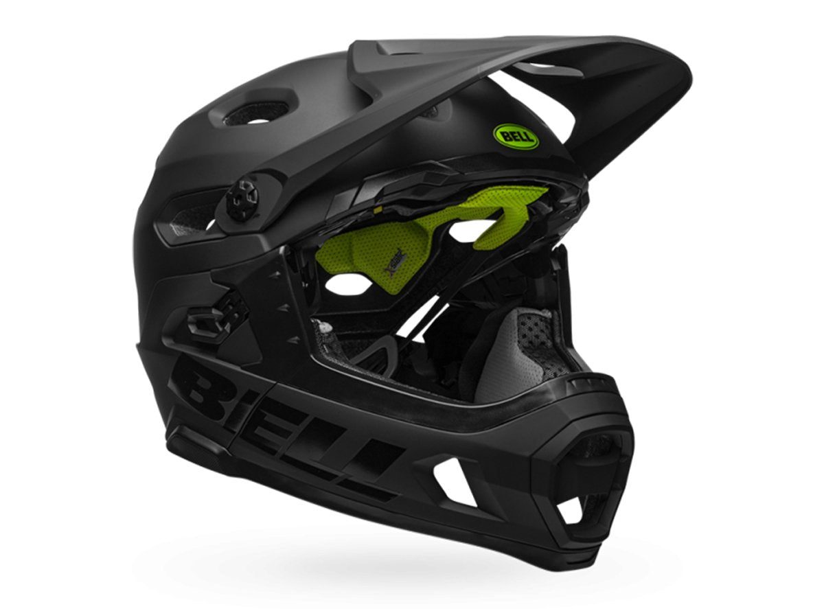 Bell Super DH MIPS Full Face Helmet - Matt Gloss Black Matt Gloss Black Small 