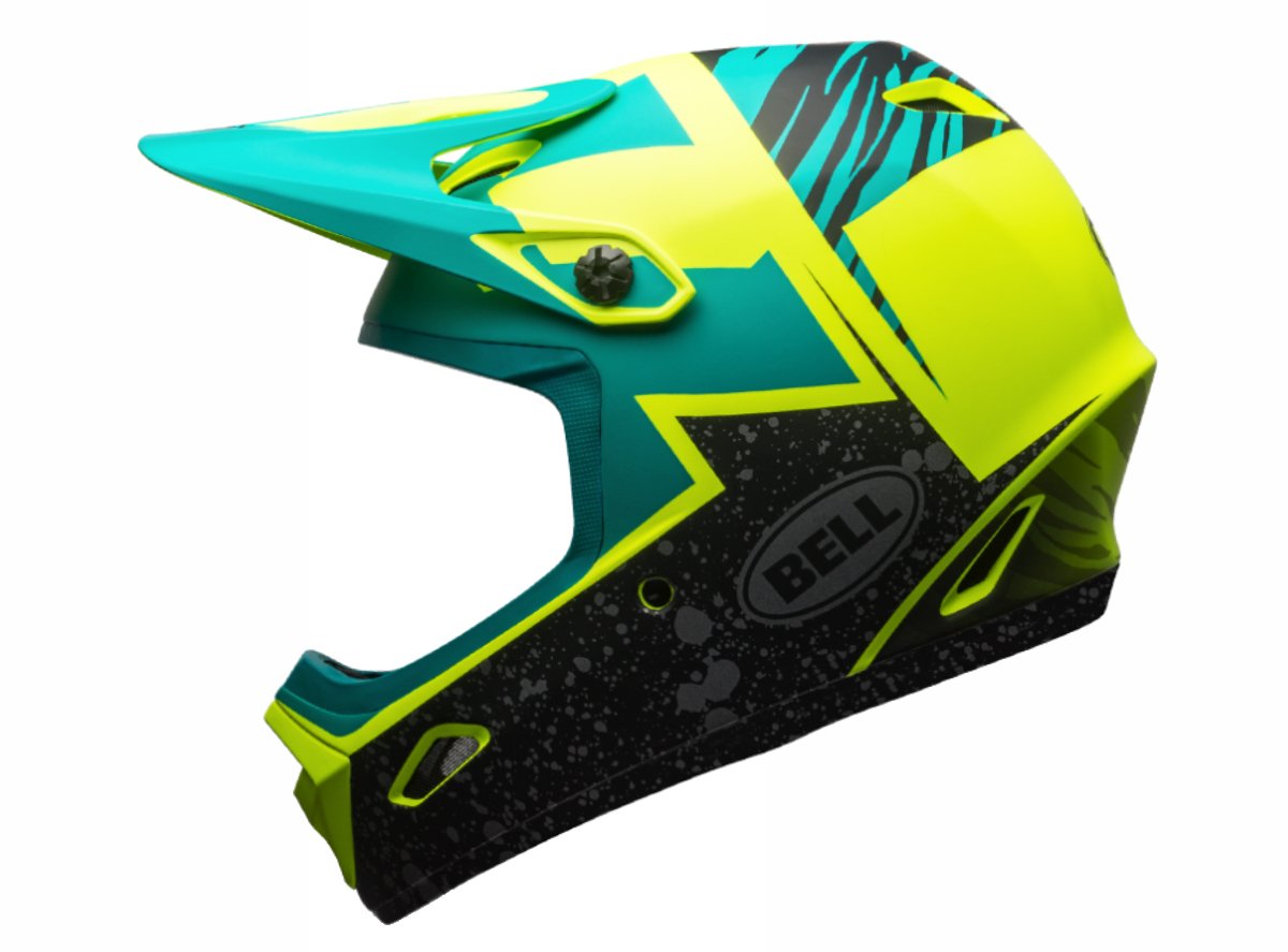 Bell Transfer 9 Full Face Helmet - Matt Retina Sear-Emerald Matt Retina Sear - Emerald Small 