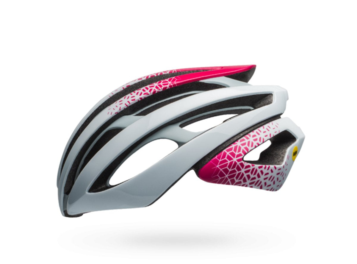 Bell Z20 MIPS Joy Ride Road Helmet - Womens - Matt White-Cherry Dissolve Matt White - Cherry Dissolve Small 