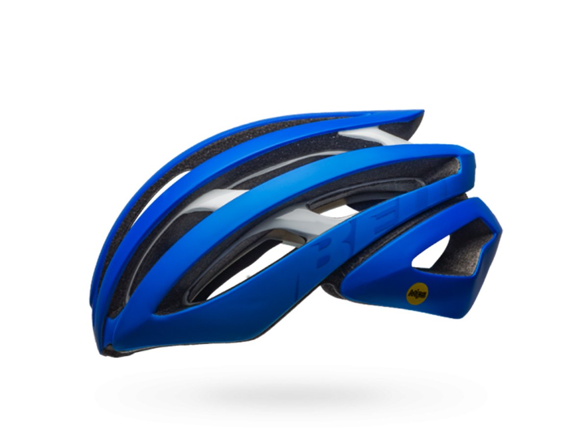 Bell Z20 MIPS Road Helmet - Matt Blue-White Matt Blue - White Small 