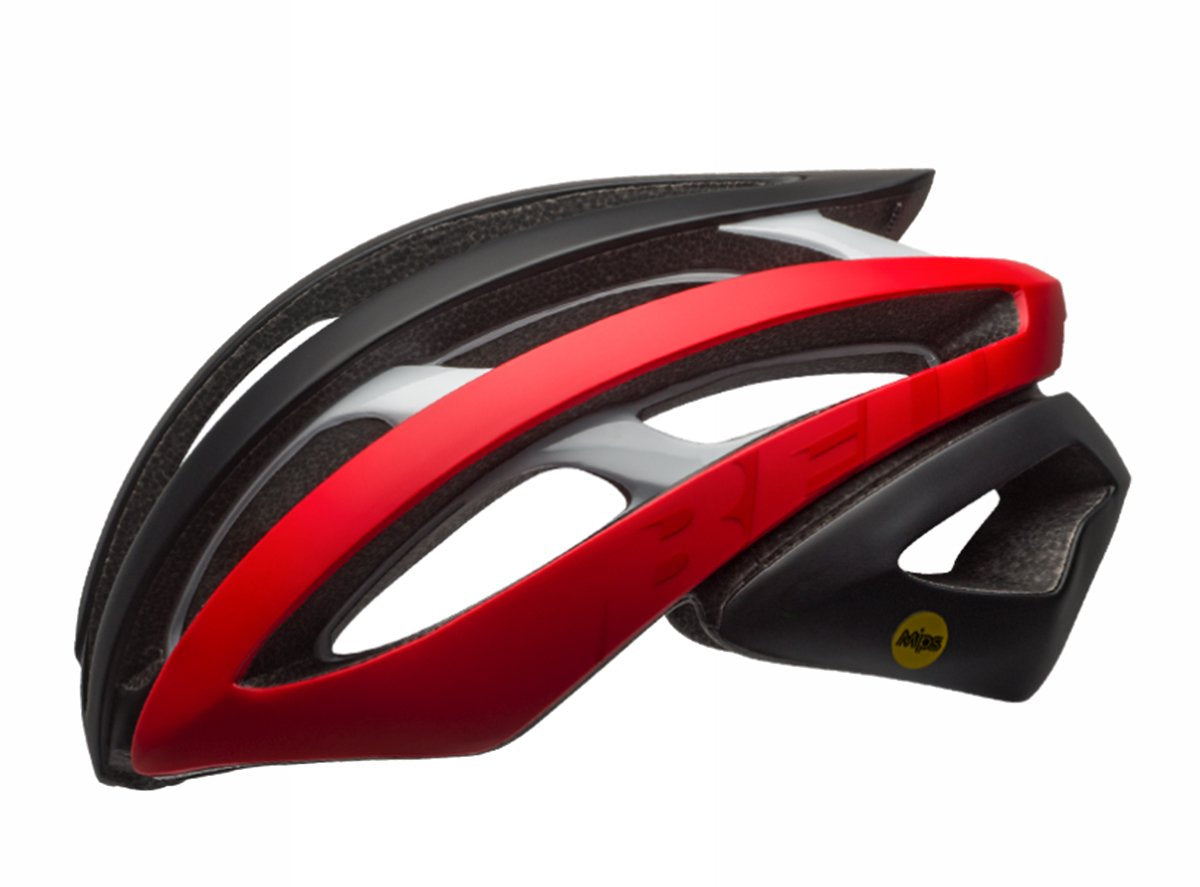 Bell Zephyr MIPS Road Helmet - Matt Black-Red-White Matt Black - Red - White Small 