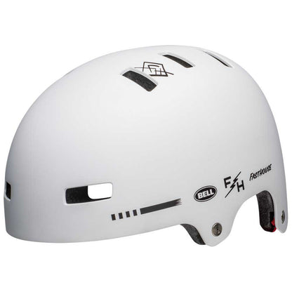 Bell Local BMX Helmet - Fasthouse Matt White Fasthouse Matt White Small 