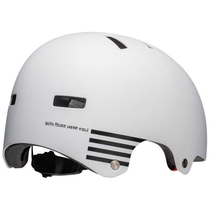 Bell Local BMX Helmet - Fasthouse Matt White