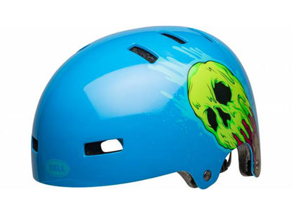Bell Local BMX Helmet - Ice Scream Gloss Blue Ice Scream Gloss Blue Small 