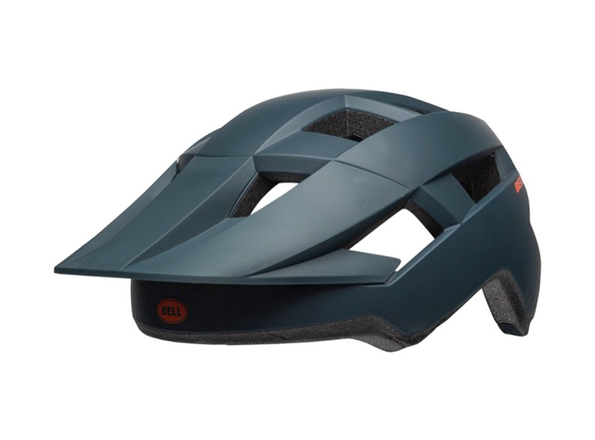 Bell Spark Jr. MIPS MTB Helmet - Matt Slate-Orange - 2019 Matt Slate - Orange One Size 