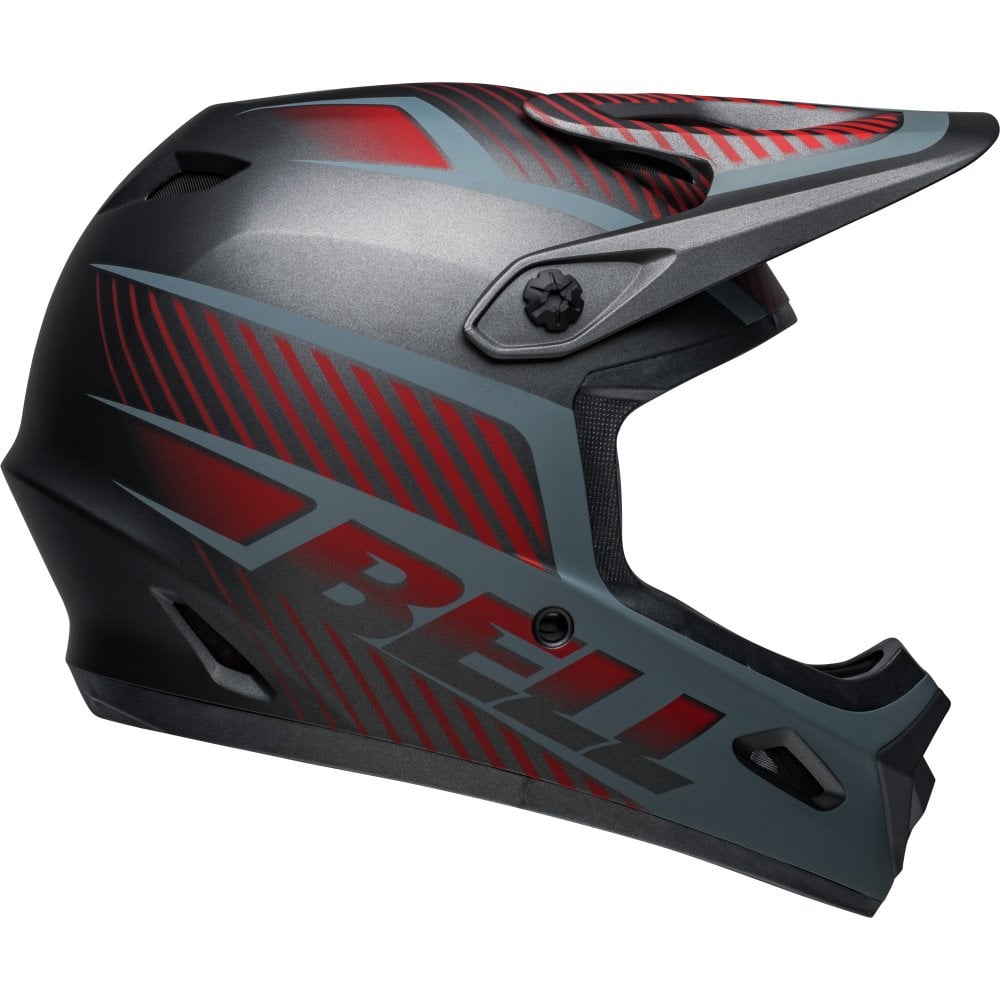 Bell Transfer Full Face Helmet - Matt Charcoal-Gray