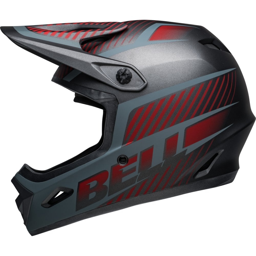 Bell Transfer Full Face Helmet - Matt Charcoal-Gray