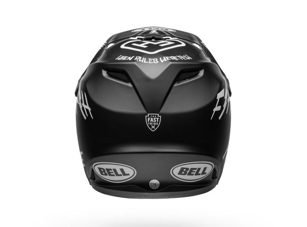 Bell Full-9 Fusion MIPS Full Face Helmet - Matt Black-White