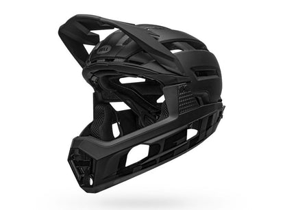 Bell Super Air R MIPS Full Face Helmet - Matt Gloss Black - 2020 Matt Gloss Black Small 