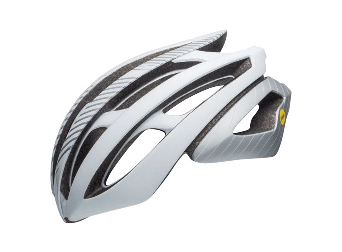 Bell Z20 MIPS Road Helmet - Matt Gloss Silver-White - 2019 Matt Gloss Silver - White Small 