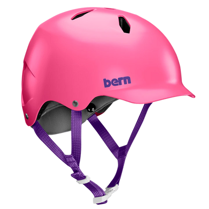 Bern Bandito EPS Helmet - Youth - Satin Pink Satin Pink Small/Medium 