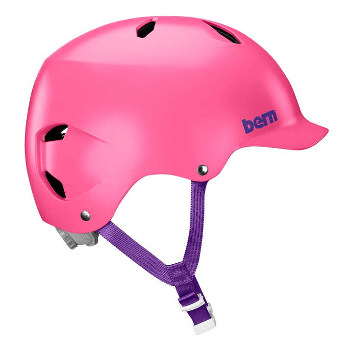 Bern Bandito EPS Helmet - Youth - Satin Pink