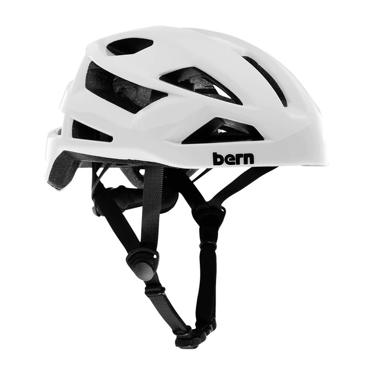 Bern FL-1 Libre Helmet - Gloss White Gloss White Small 