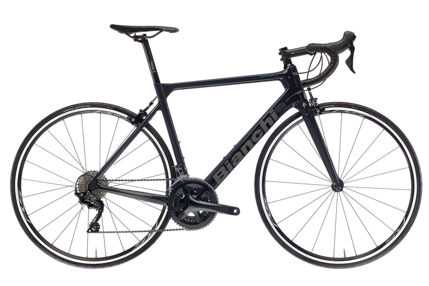 Bianchi Sprint 700c - 105 - Black Gloss - 2023 Black Gloss 55cm (21.5") 