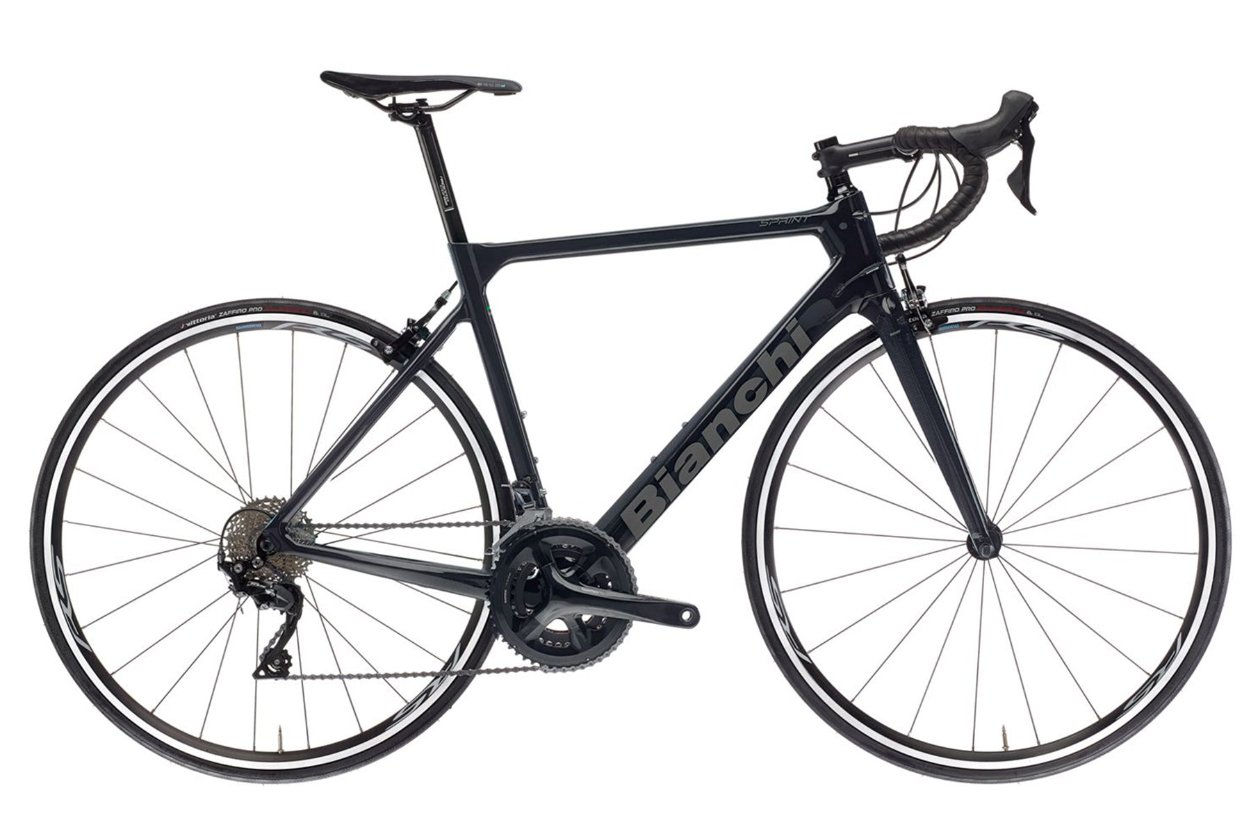 Bianchi Sprint 700c - 105 - Black Gloss - 2023 Black Gloss 55cm (21.5") 