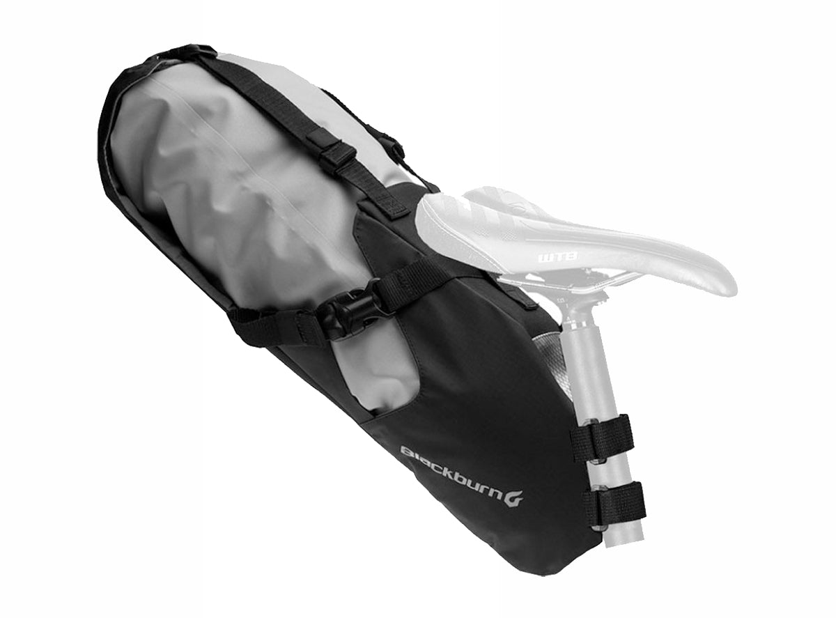 Blackburn Outpost Seat Pack & Dry Bag - Black Black One Size 