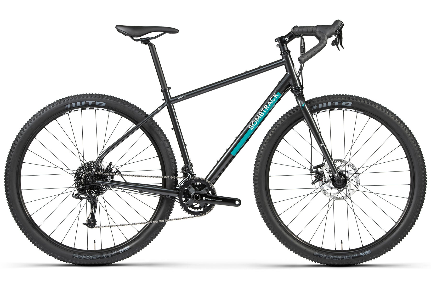 Bombtrack Beyond 1 29 Adventure Bike - Glossy Metallic Black - 2021 Glossy Metallic Black 48cm (19") 