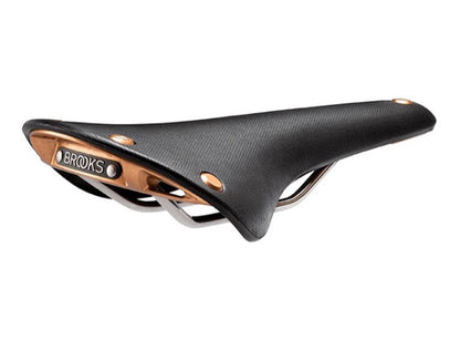 Brooks Cambium Saddle C17 - Special Black - Copper Rivets Black - Copper  