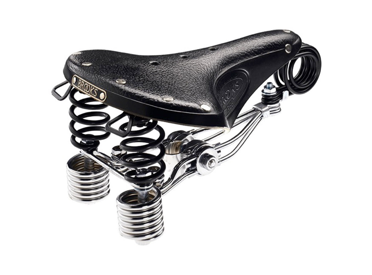 Brooks England B135 Classic Leather Saddle - Black Black  