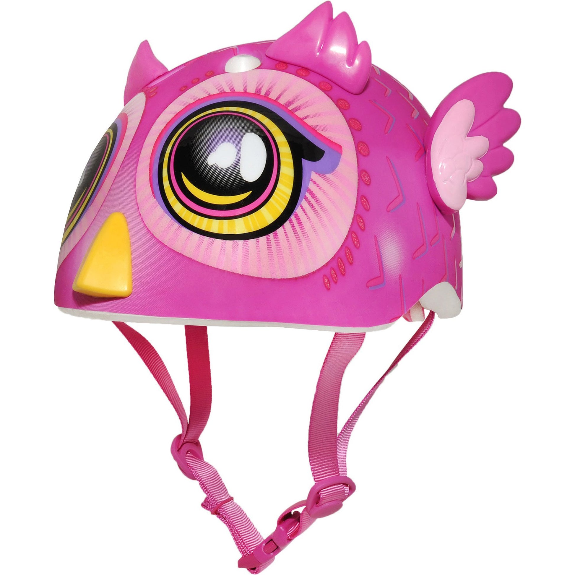 C.Preme Raskullz Infant Safety Helmet - 1 Plus - Miniz: Big Eyes Owl-Pink Miniz: Big Eyes Owl - Pink One Size 