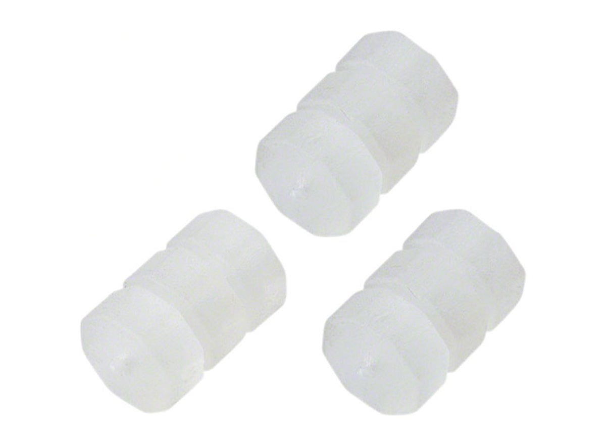 CBO 1.2mm Cable Spacer Donuts - Clear Clear Each - 3pcs 