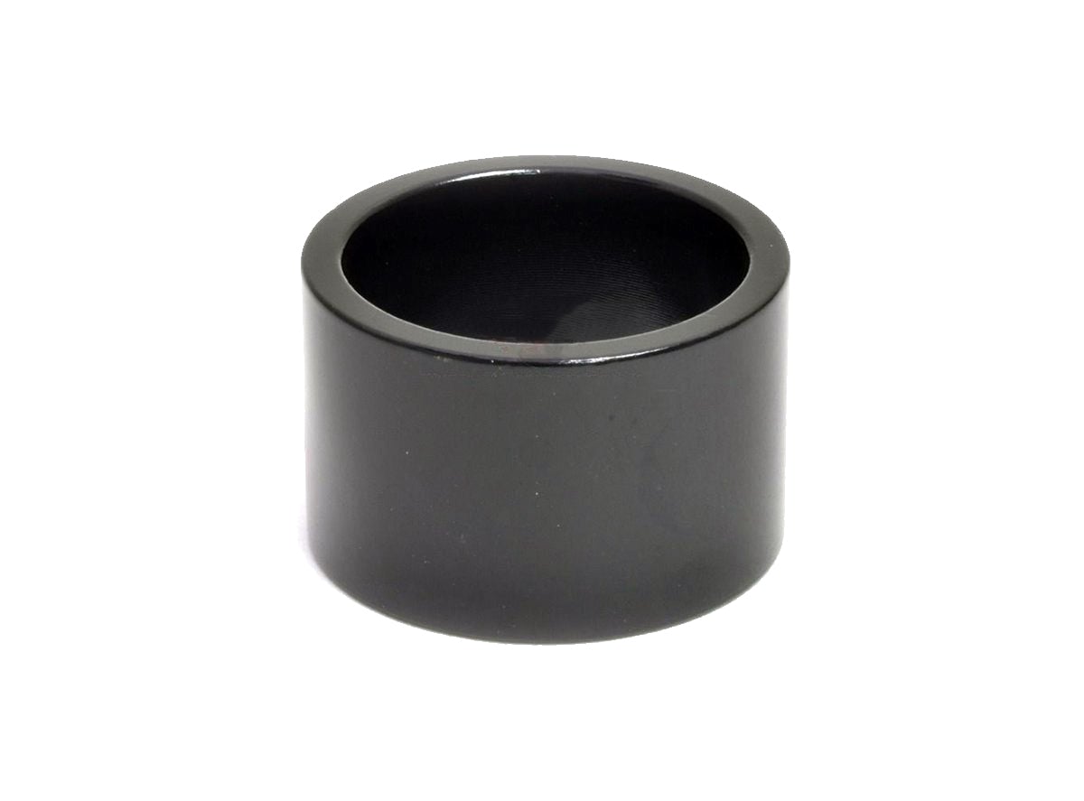 CBO Generic Aluminum Headset Spacer - 1.1/8" x 20mm - Black Black 1.1/8" 