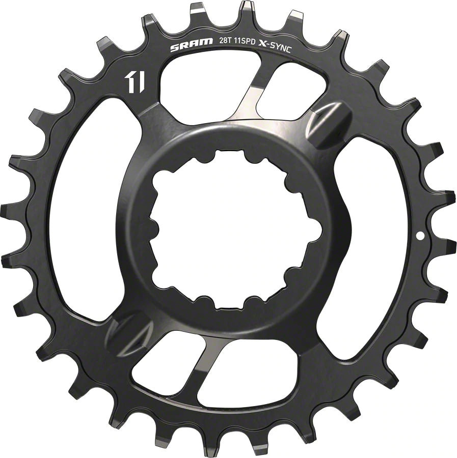 SRAM Eagle X-Sync Steel Direct Mount Boost Chainring - Black