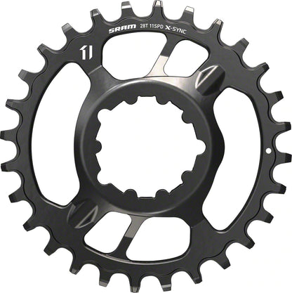 SRAM Eagle X-Sync Steel Direct Mount Boost Chainring - Black