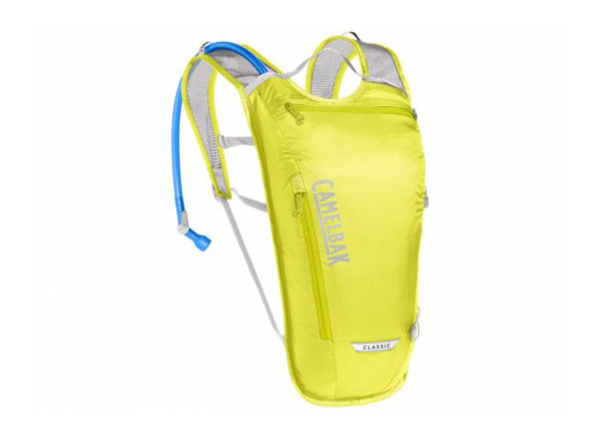 Camelbak Classic Light Hydration Pack - Safety Yellow-Silver - 2021 Safety Yellow - Silver 2L - 70oz Hydration Capacity 