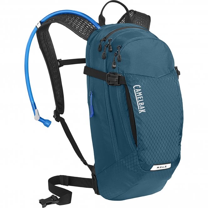 Camelbak M.U.L.E. 12 Hydration Pack - Moroccan Blue-Black - 2022 Moroccan Blue - Black  