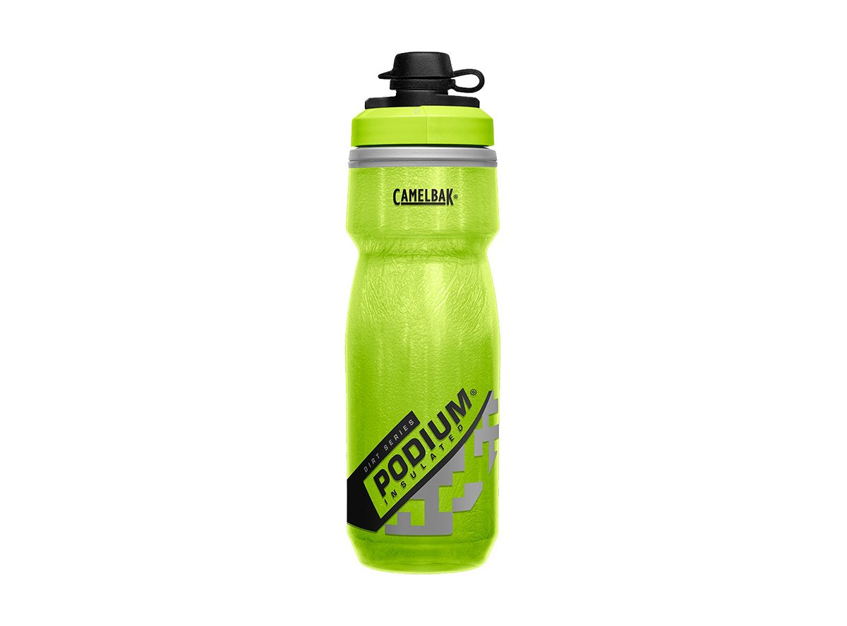 Camelbak Podium Chill Water Bottle - Dirt Series - 21oz - Lime Lime  