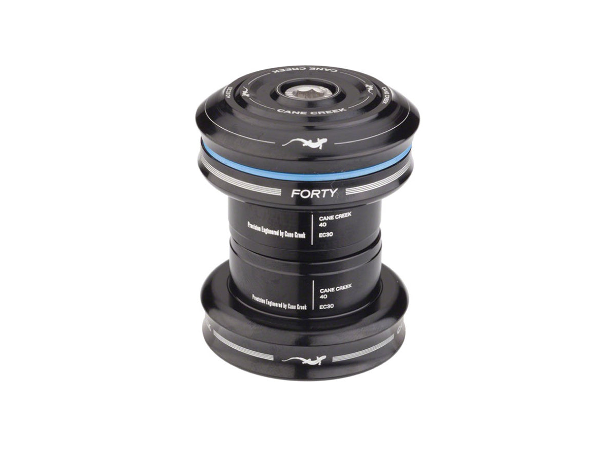 Cane Creek 40 Series EC30 Threadless Headset - Black Black 1" 