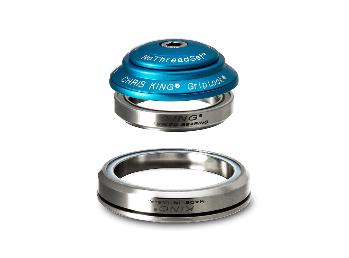 Chris King DropSet 3 Integrated Headset - Matt Turquoise Matt Turquoise 1.1/8" - 1.5" Tapered 