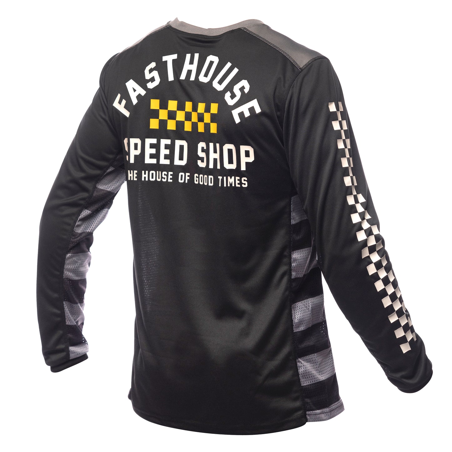 Fasthouse Classic Outland Long Sleeve MTB Jersey - Black