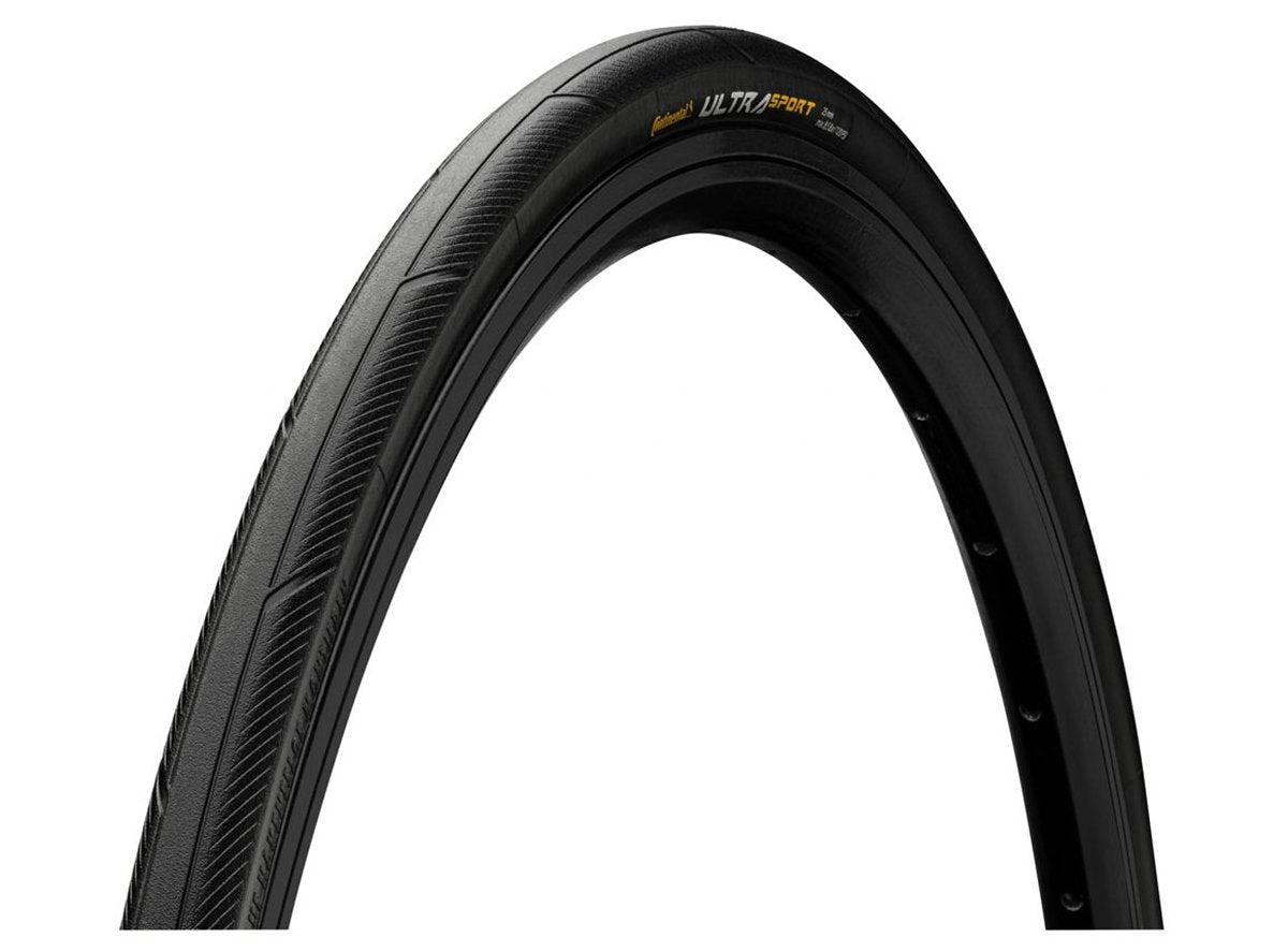 Continental Ultra Sport III 700c Folding Road Tire Black 23c 