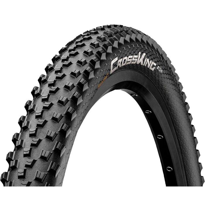 Continental Cross King 20" Wire MTB Tire - Black Black 2.0" 