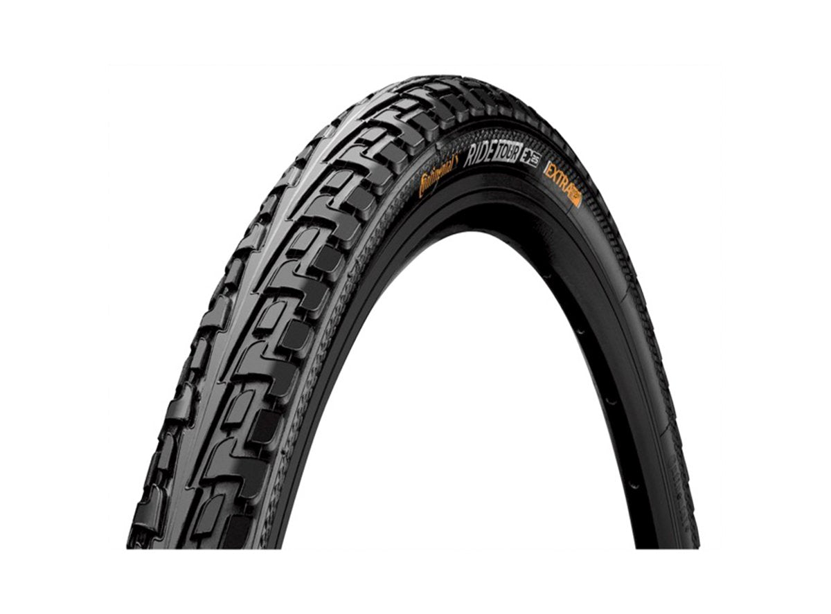 Continental Ride Tour 700c Wire Road Tire - Black Black 28c 