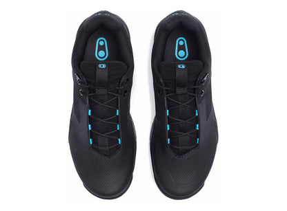 Crank Brothers Mallet E Lace MTB Shoe - Black-Blue-Black