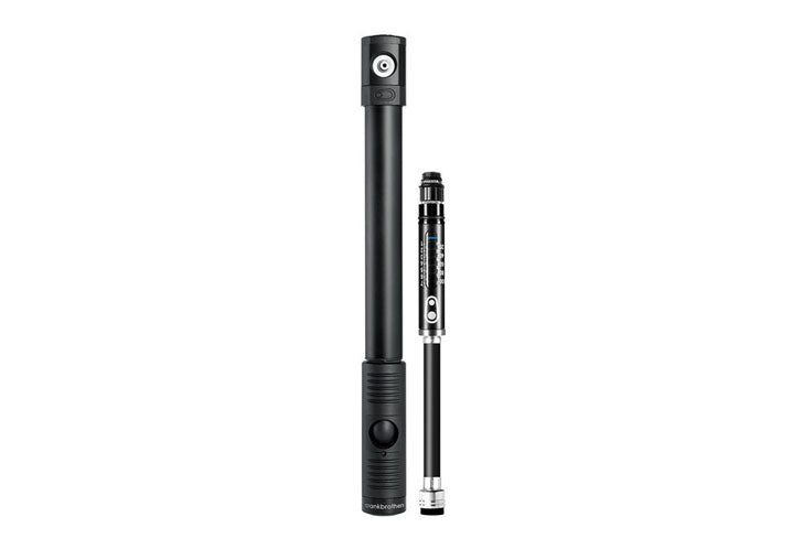 Crank Brothers Klic HV Gauge with CO2 Pump Black  