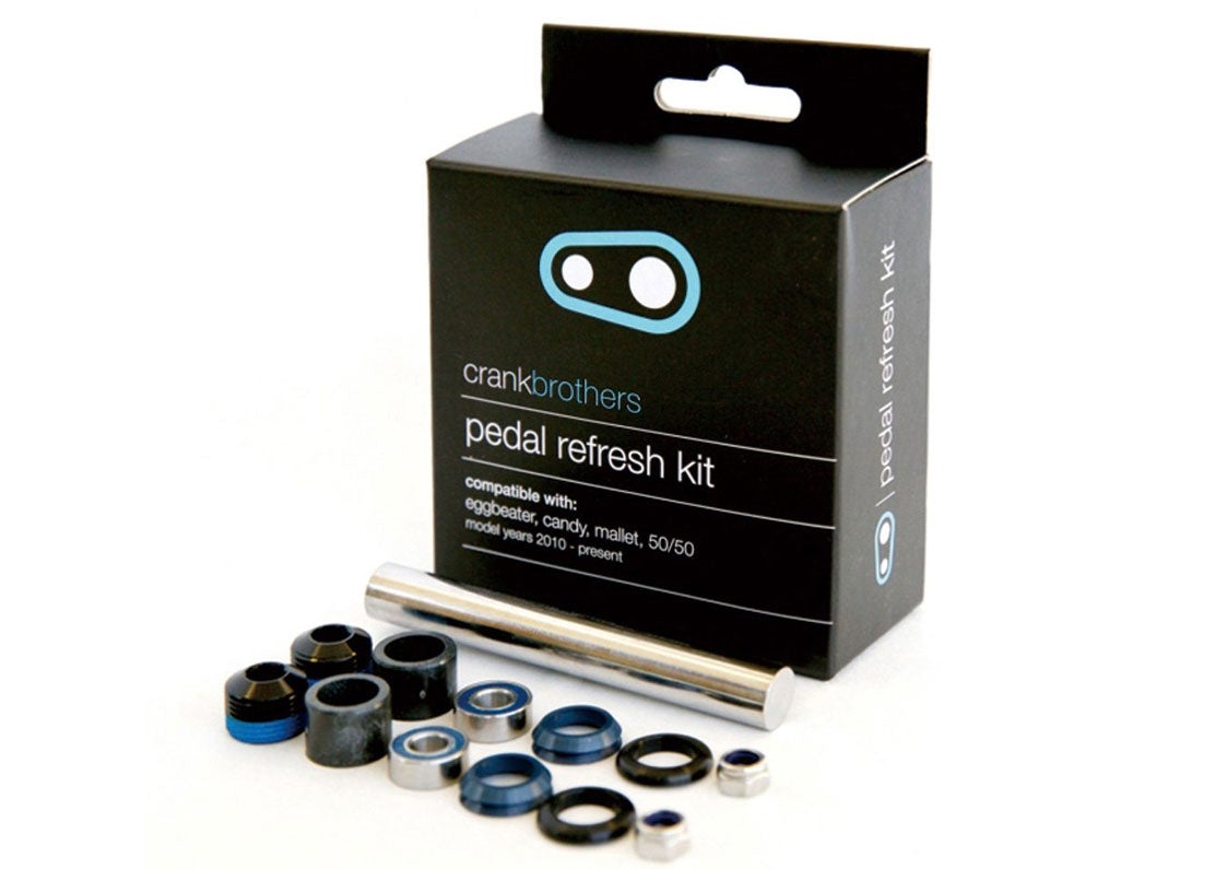 Crank Brothers Long Spindle Upgrade Kit - Black Black  