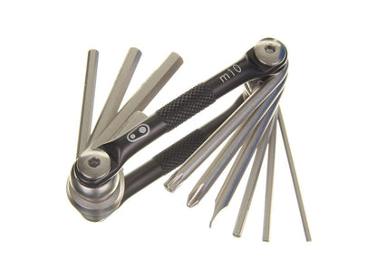 Crank Brothers M10 Multi-Tool - Midnight Edition - Black-Silver