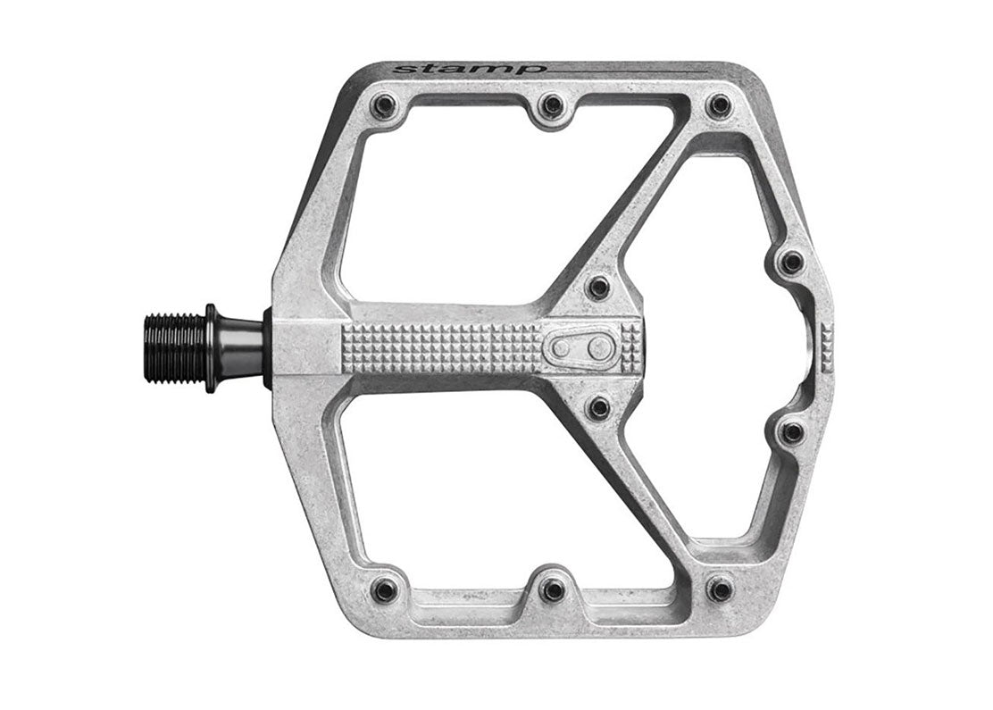 Crank Brothers Stamp 2 Large Platform Pedals - Raw Silver Raw Silver  