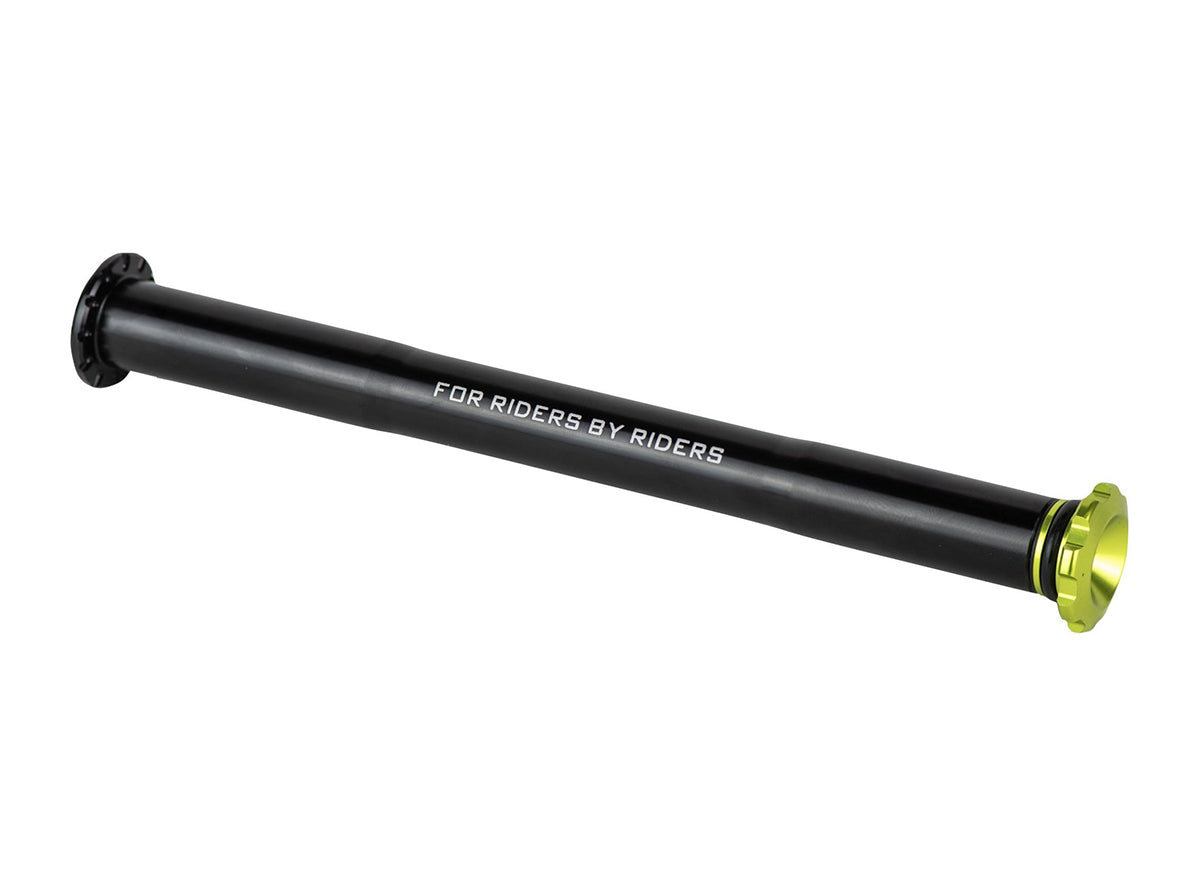 DVO Suspension 15x110 Bolted Axle - Black-Green Black - Green Fits - Diamond / Sapphire / Beryl 