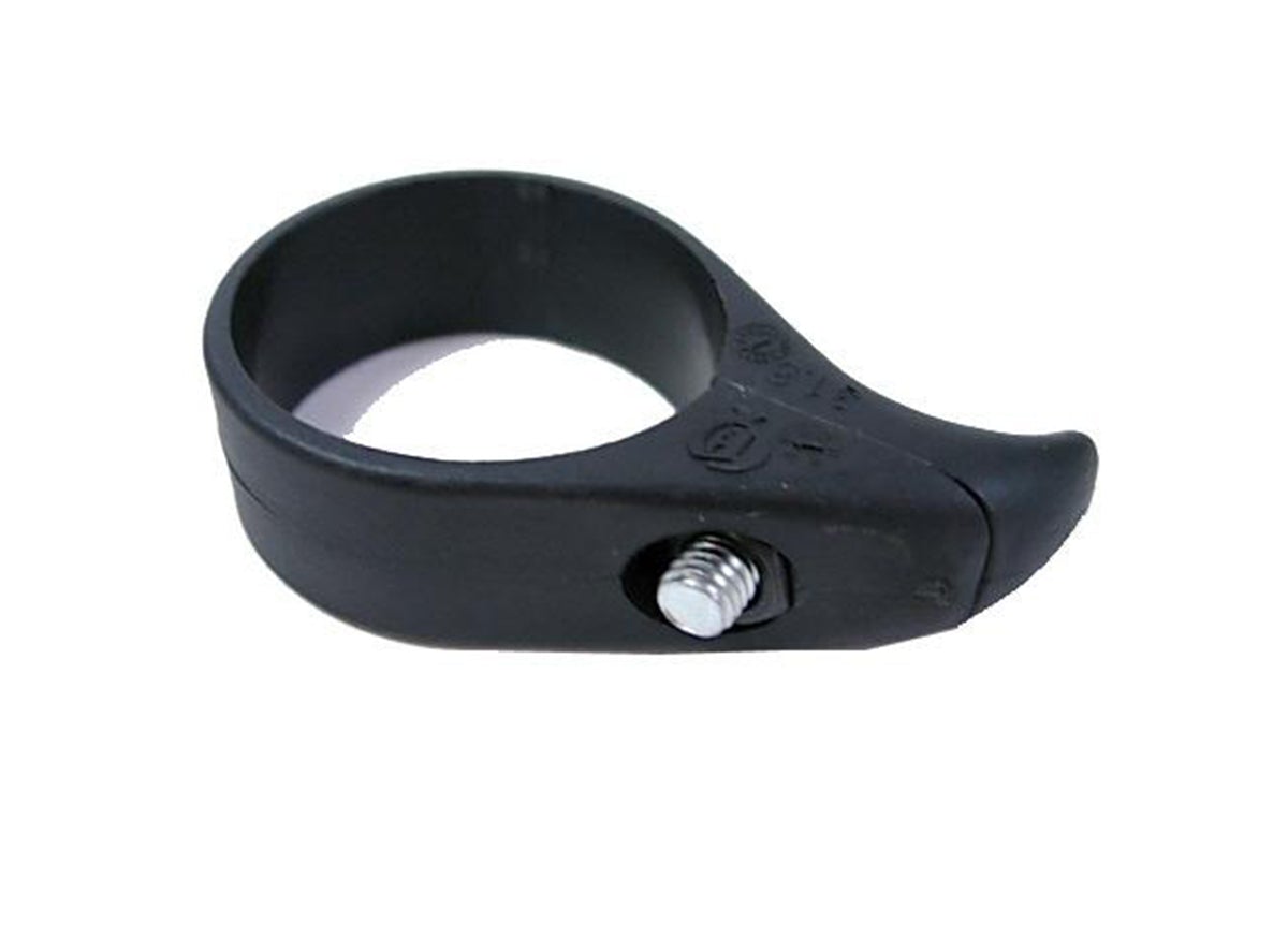 Deda Elementi Dog Fang Road Chain Guide - Black Black 28.6mm 